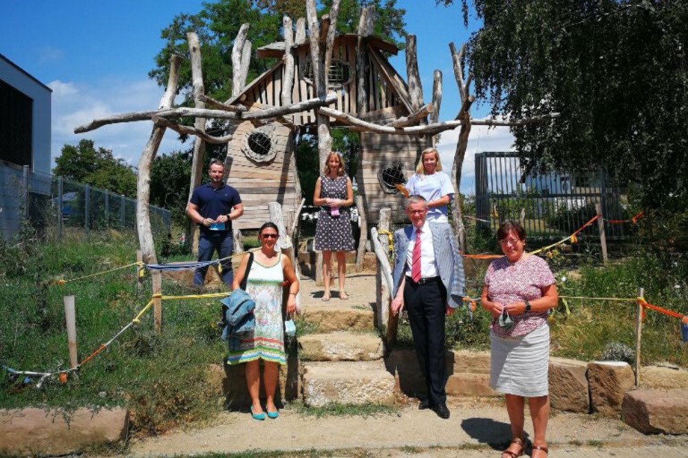 Besuch der Landtagsabgeordneten Isabell Huber an der Ludwig-Frohnhäuser-Schule in Bad Wimpfen